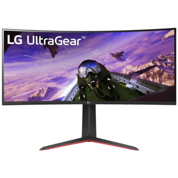 LG 34GP63A-B UltraGear 34" QHD (2560x1440) 160Hz Curved Gaming Monitor VA with HDR 10 Compatibility AMD FreeSync Premium - Black