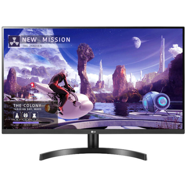 LG 32QN600-B 32" QHD (2560x1440) 32-Inch Computer Monitor - IPS with HDR 10 Compatibility AMD FreeSync - Black