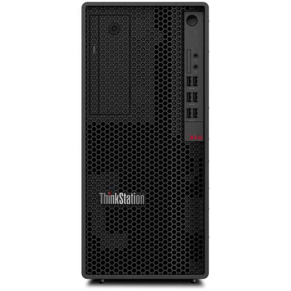 Lenovo ThinkStation P348 TOWER WORKSTATION Core™ i5-11500 256GB SSD 8GB DVD-RW WIN10 Pro NVIDIA® T600 4096MB BLACK Keyboard Mouse FRENCH NEW OPEN BOX