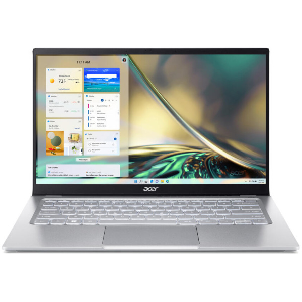 Acer SWIFT 3 SF314-512-52MZ Core™ i5-1240P 512GB SSD 16GB 14" (1920x1080) WIN11 PURE SILVER Backlit Keyboard FP Reader