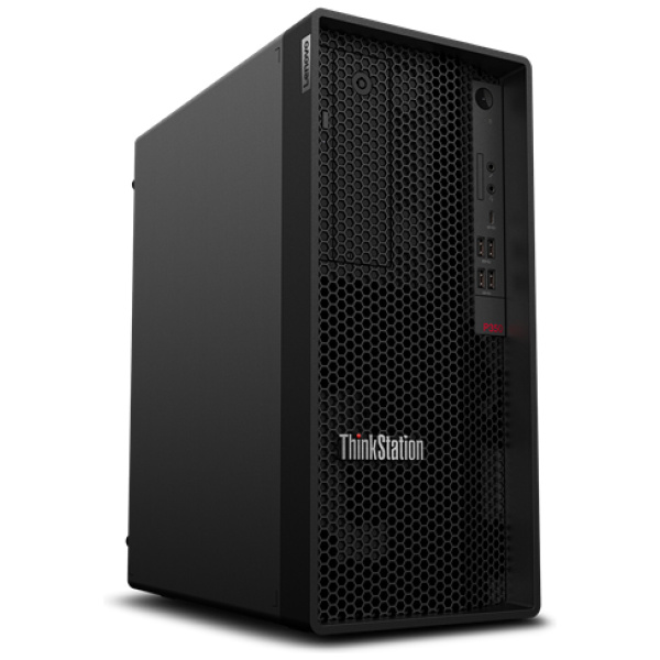 Lenovo ThinkStation P350 TOWER WORKSTATION Core™ i7-11700 1TB SSD 16GB DVD-RW WIN10 Pro NVIDIA® RTX A2000 8192MB BLACK Keyboard Mouse NEW OPEN BOX