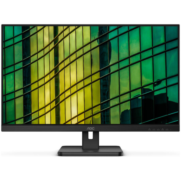 AOC 24E2H 24" Monitor 23.8" (1920x1080) 75Hz IPS 250 cd/m² 1000:1 1xHDMI (1.4) 1xVGA AC100-240V, 50/60Hz Titl Adjustable BLACK