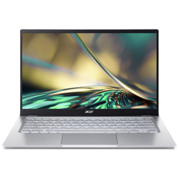 Acer SWIFT 3 SF314-512-53L0 Core™ i5-1240P 512GB SSD 8GB 14" (1920x1080) WIN11 PURE SILVER Backlit Keyboard FP Reader