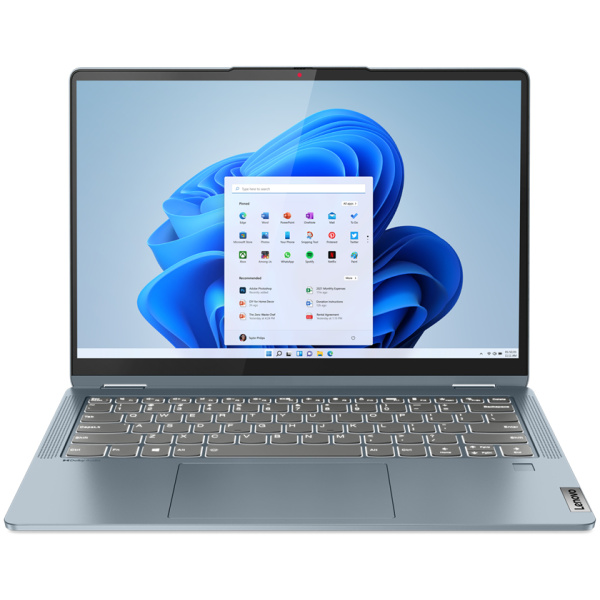 Lenovo FLEX 7 14IAU7 2-IN-1 CONVERTIBLE Core™ i7-1225U 1TB SSD 16GB 14" 2.2K (2240x1400) TOUCHSCREEN IPS WIN11 Pro STONE BLUE Backlit Keyboard FP Reader