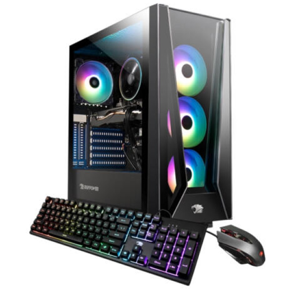 iBUYPOWER TraceMR178i Core™ i5-11400F 480GB SSD 16GB WIN11 NVIDIA® RTX 2060 6411MB Keyboard & Mouse