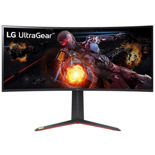 LG Electronics 34GP950G-B Curved GAMING 34" UW-QHD (3440x1440) 144Hz 1ms 400 cd/m² HDMI DP USB3.0 IPS Adjustable Stand Monitor BLACK