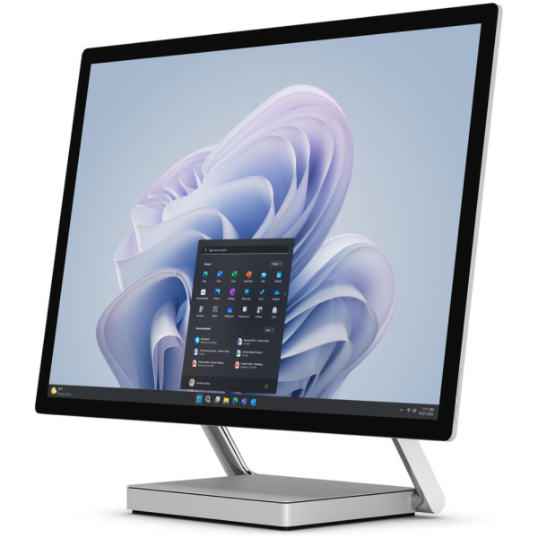 Microsoft Surface Studio 2 + ALL-IN-ONE Core™ i7-11370H 1TB SSD 32GB 28" (4500x3000) TOUCHSCREEN WiFI WIN 11 Pro Webcam NVIDIA® RTX 3060 6144MB SILVER Keyboard Mouse