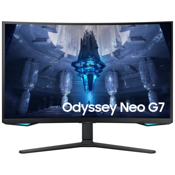 Samsung 32" Odyssey Neo G7 4K UHD 165Hz 1ms Quantum HDR2000 Curved Gaming Monitor