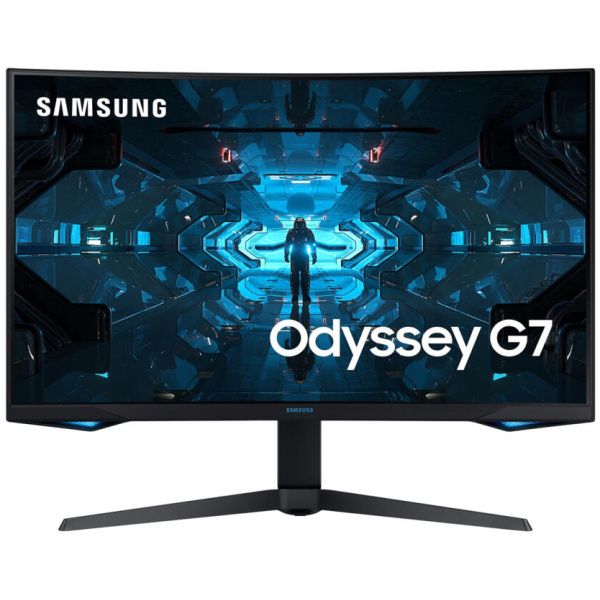 Samsung 27" Odyssey G7 Series WQHD Gaming Monitor, 240Hz, Curved, 1ms, HDMI,