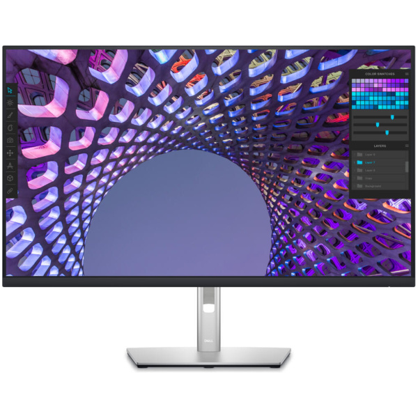 Dell P3223QE 32" 4K (3840x2160) 8ms 350 cd/m² USB-C™ HDMI DP USB3.0 IPS Adjustable Stand Monitor SILVER